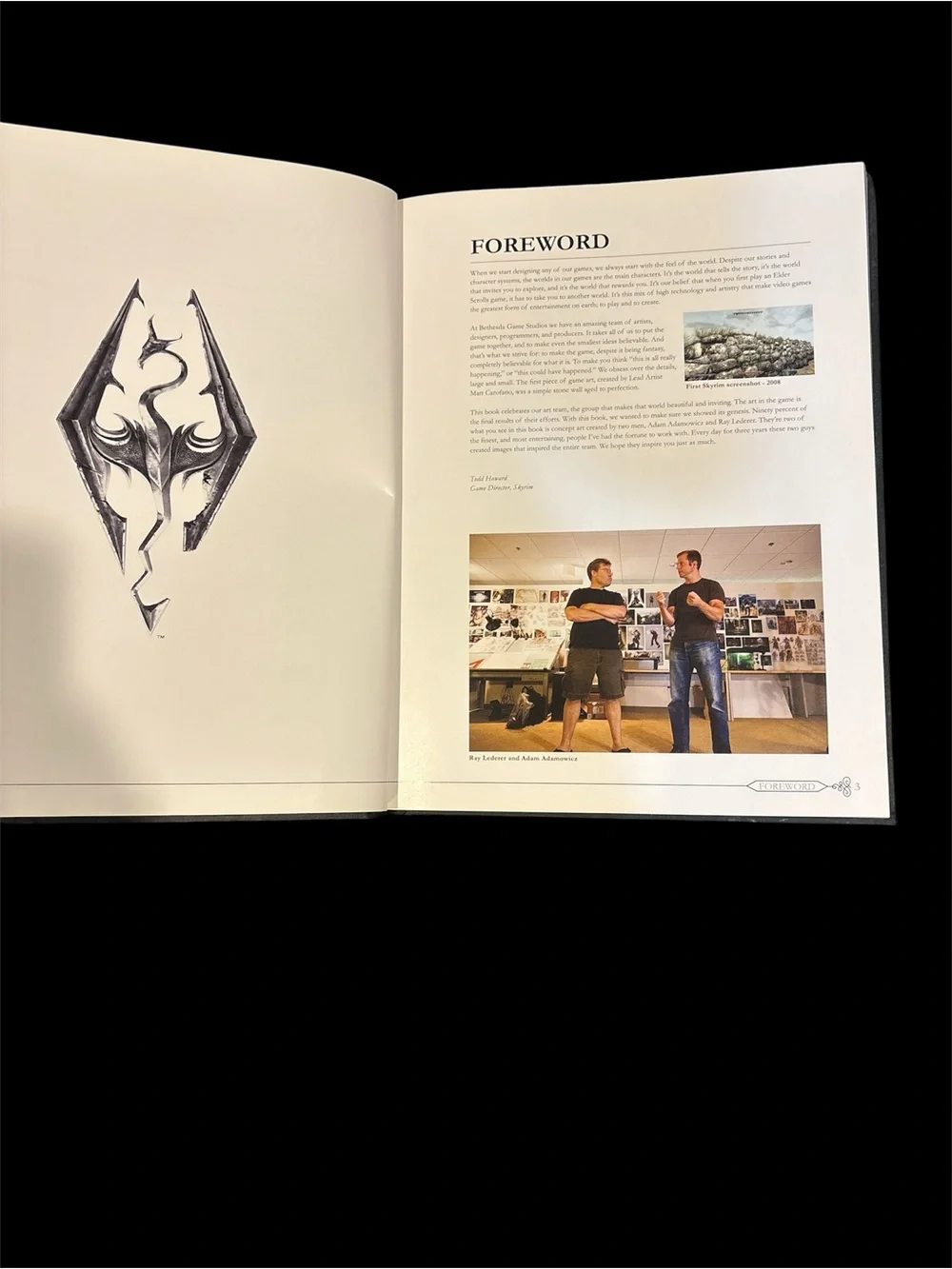 Elder Scrolls- Skyrim collectors art book